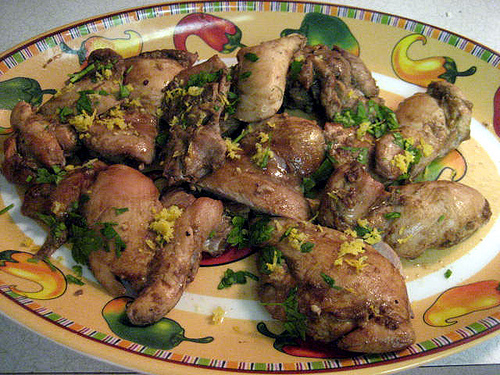 Roasted Chicken with Balsamic Vinaigrette - The Taste Place