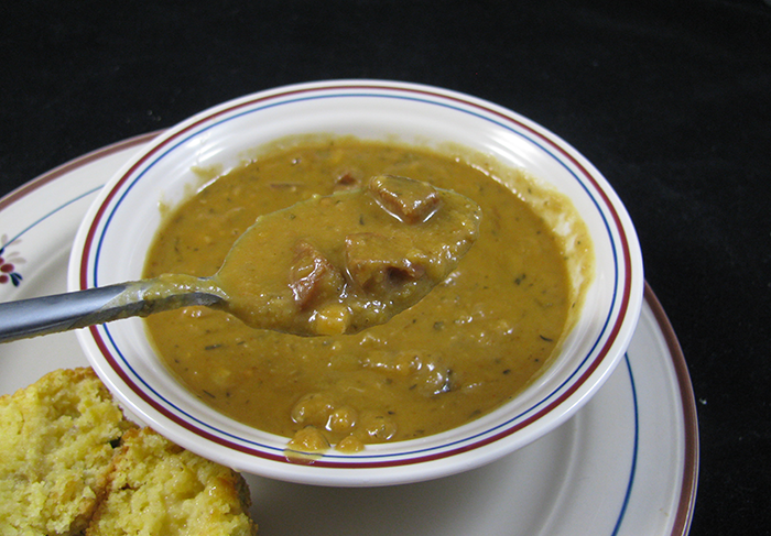 Split Pea and Andouille Soup - Taste of the South